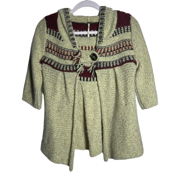 Free People Gretel Swing Hoodie Sweater • Size S • Cozy & Flowy - Picture 1 of 9